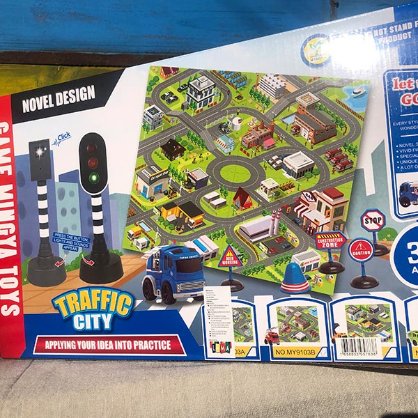 Alfombra de juegos mini ciudad